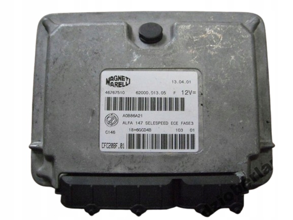ALFA ROMEO 147 KOMPUTER SKRZYNI SELESPEED 46767510