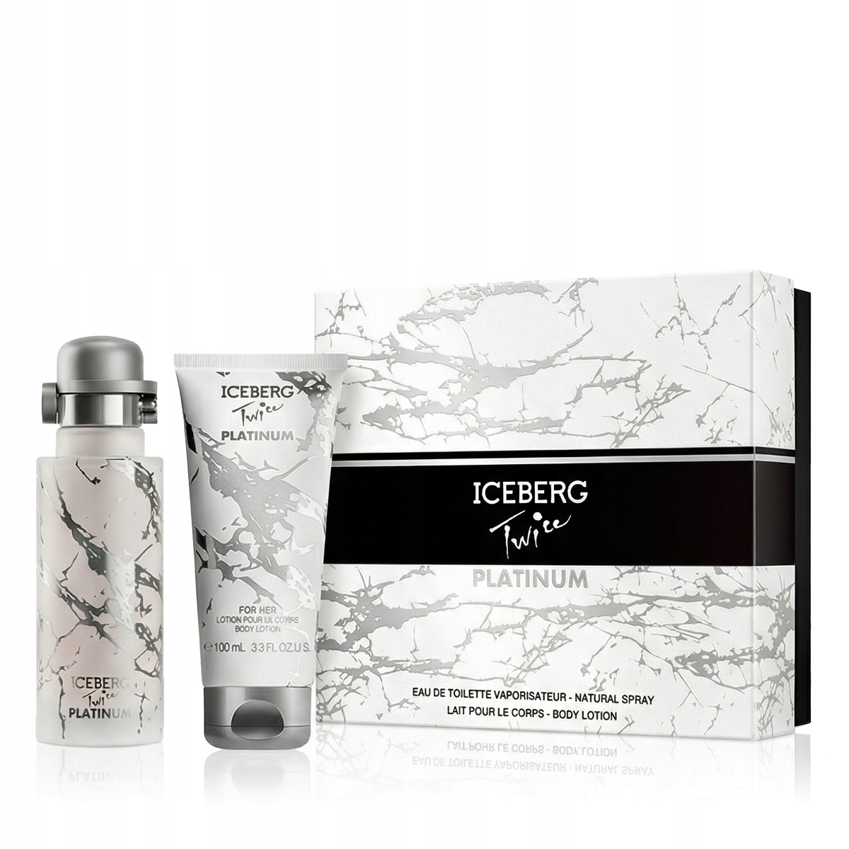 Iceberg Twice Platinum Edt 125 ml Bl 100 ml W