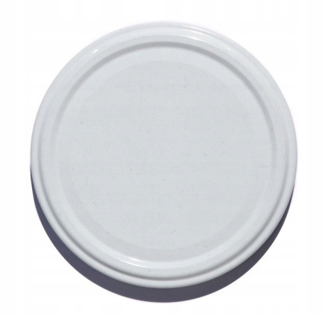 

200x wieczka zakrętki do słoików białe fi82 6z