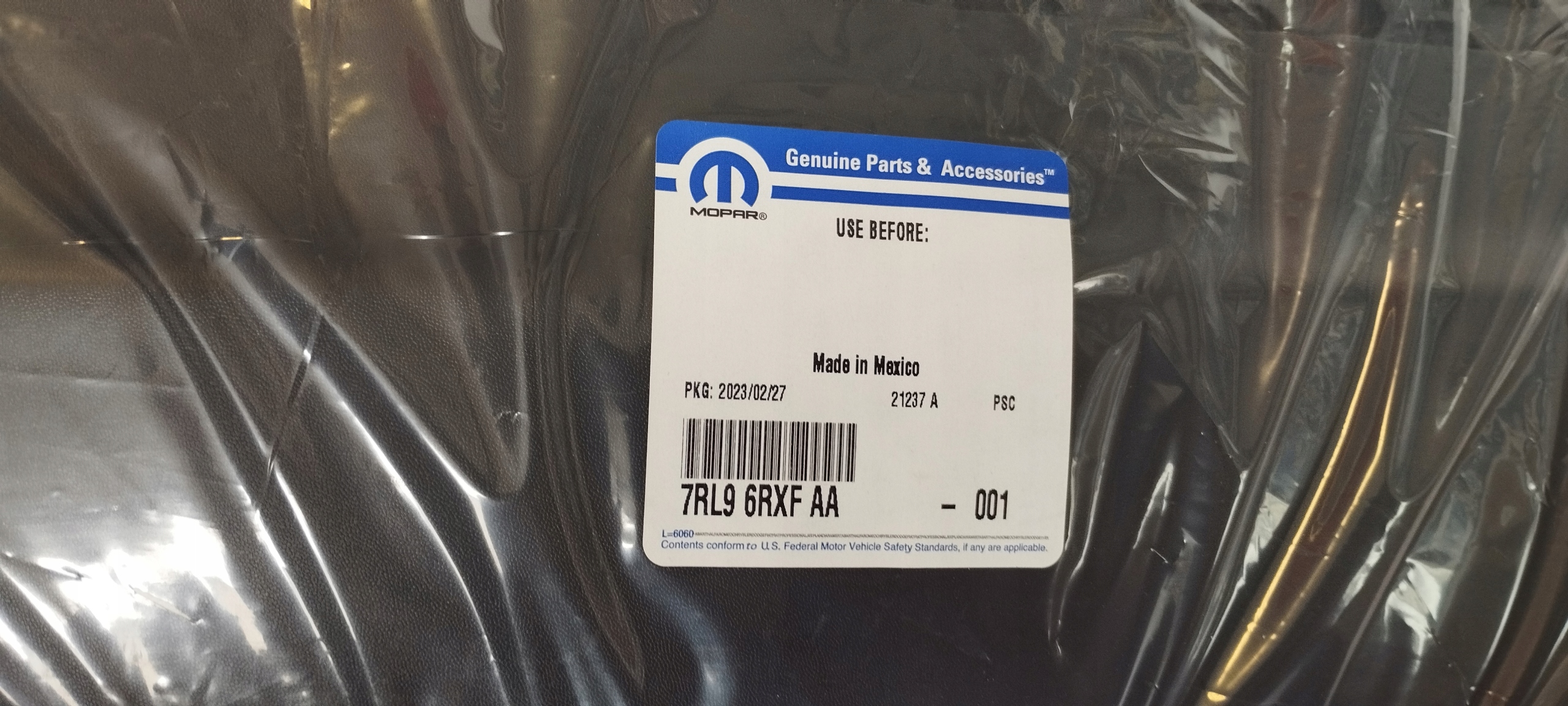 ZDERZAK TYLNY DOLNA CZĘŚĆ JEEP COMPASS 17-24 7RL96RXFAA Numer katalogowy części 7RL96RXFAA