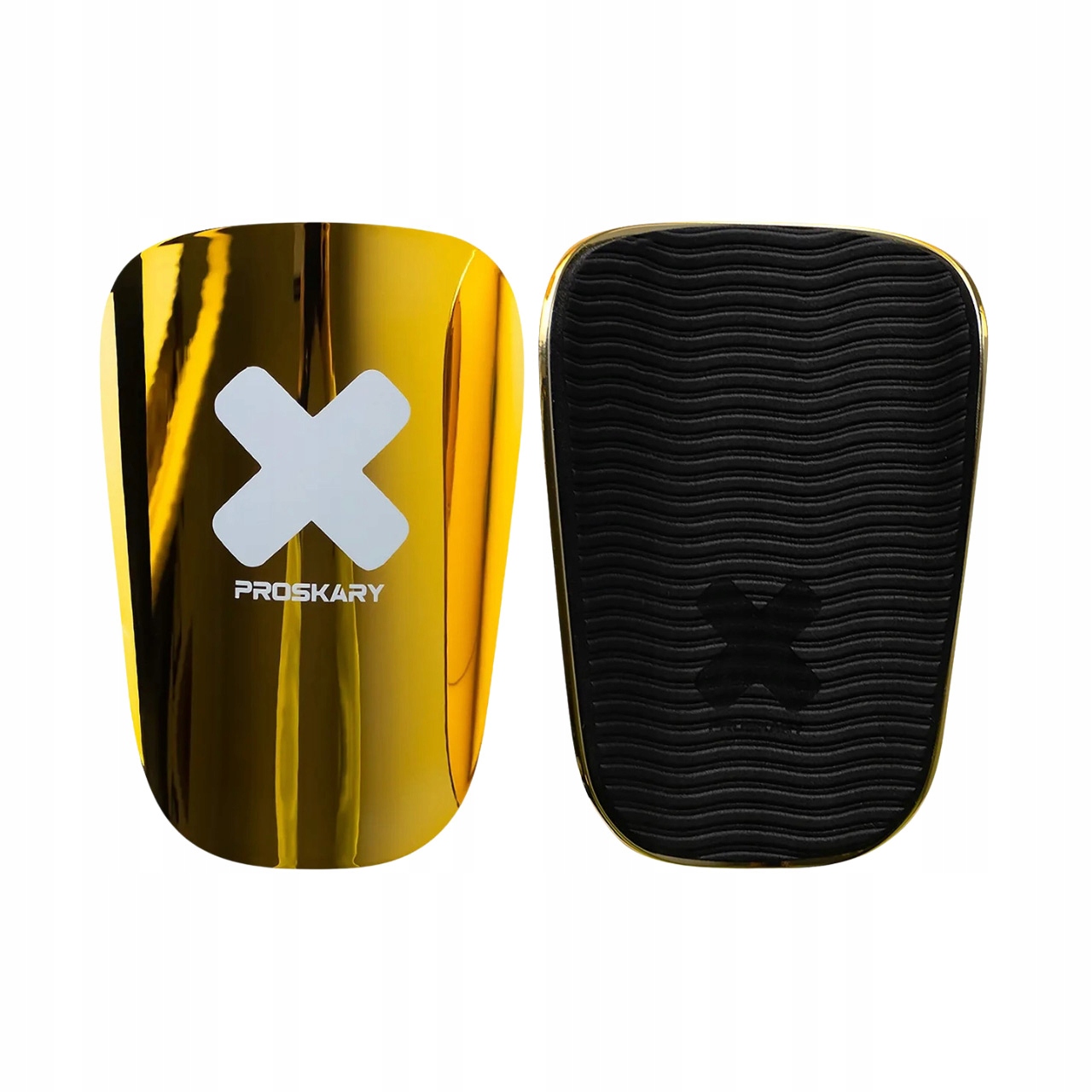 Ochraniacze piłkarskie Proskary Golden Goal Shin Pads 10,5x7 cm