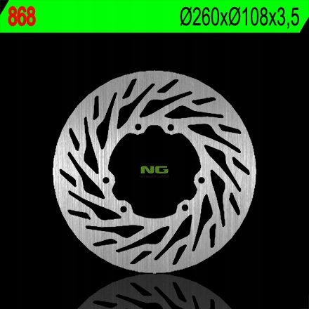 Brzdový Kotúč Predný Aprilia Rx 50 06-11, Derbi Senda 50 06-11