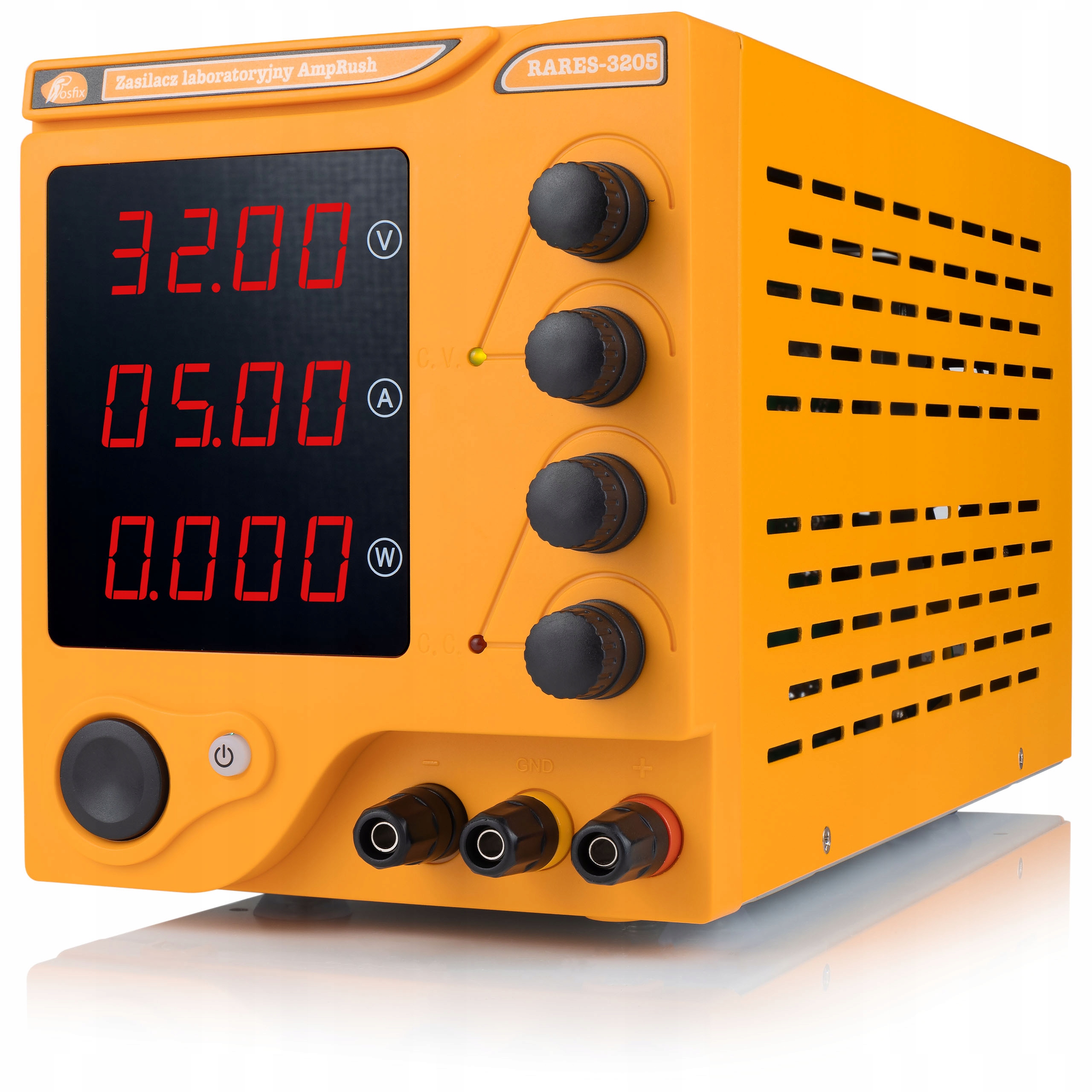 PREC. REGULOWANY SERWISOWY ZASILACZ LABORATORYJNY ROSFIX AmpRush 32V 5A Marka Rosfix