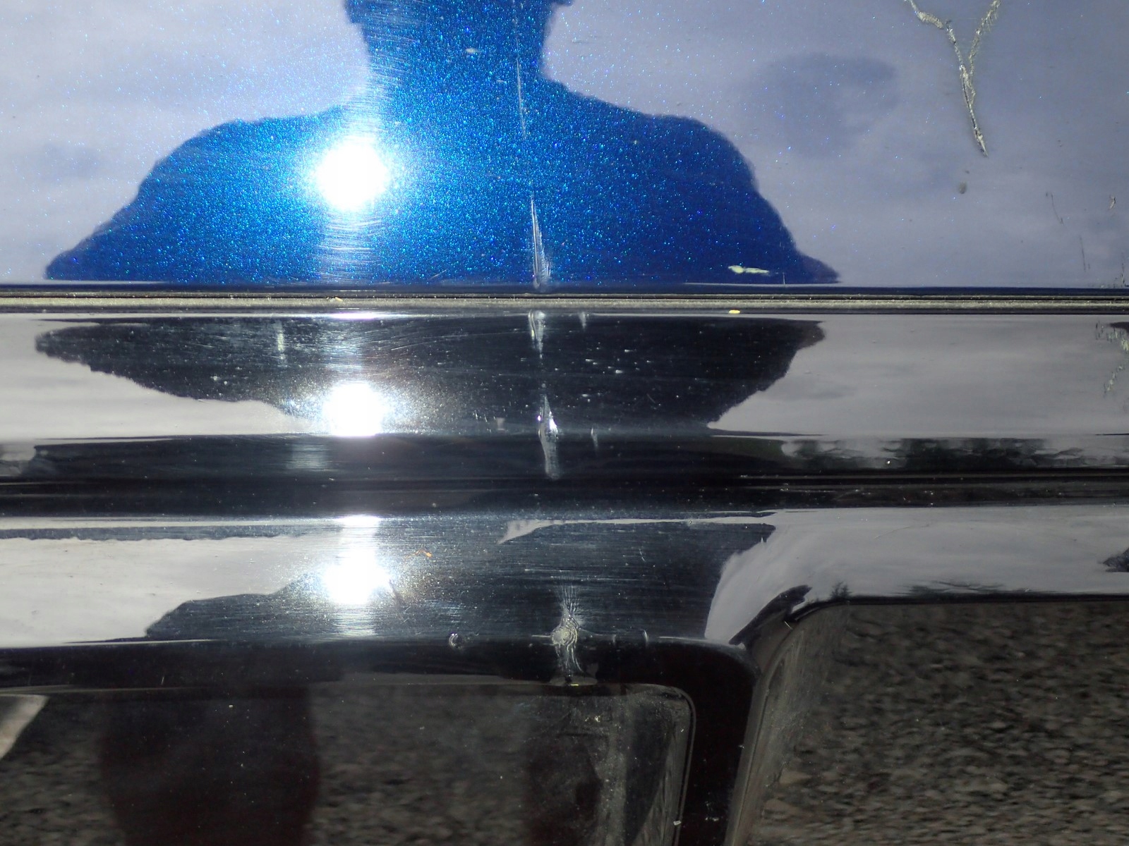 bumper rear part BMW 4 IV I4 G26 GRAN COUPE M PAKIET