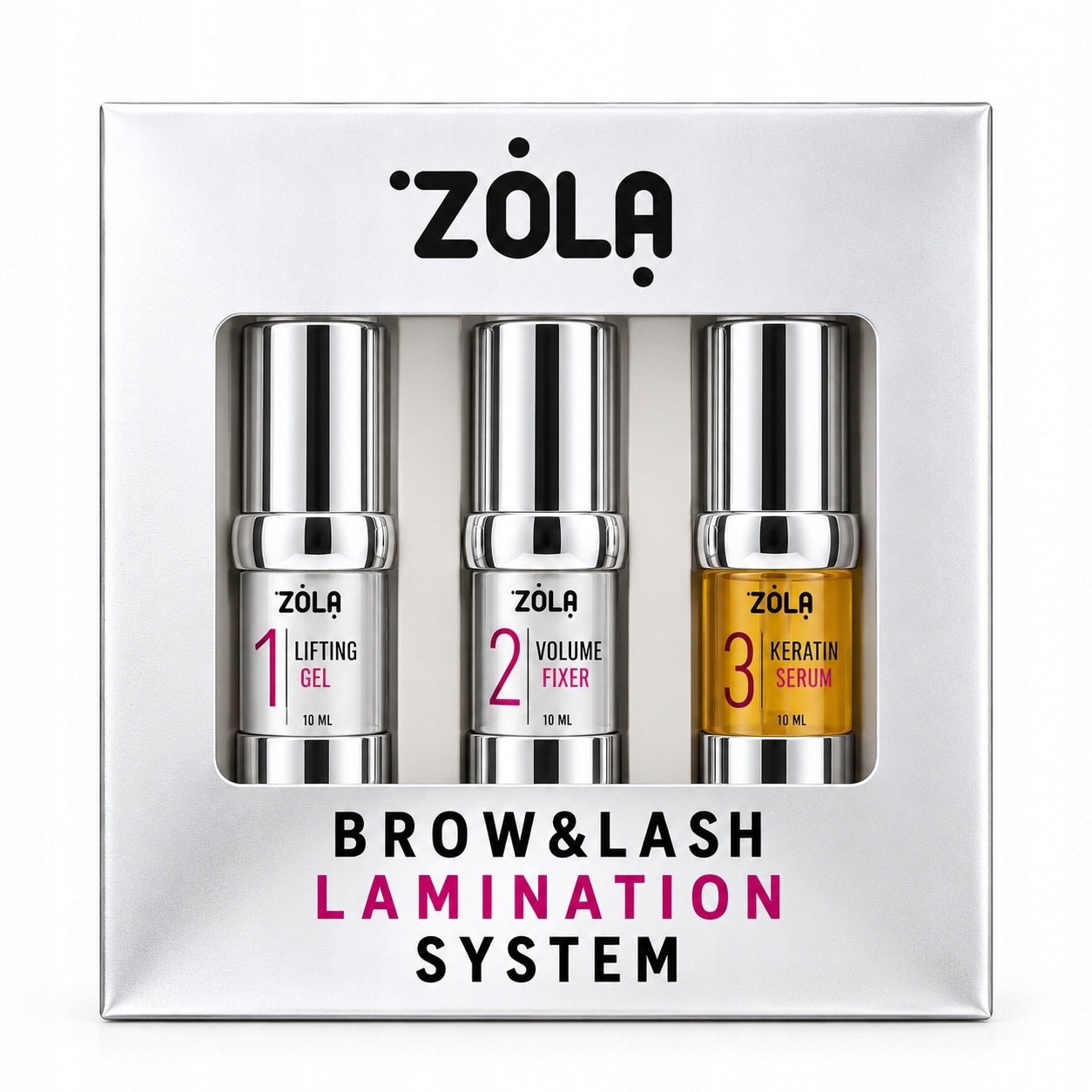 Zola Brow&Lash Lamination System Sada na laminaci řas a obočí