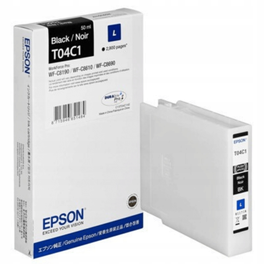 Inkoust Epson T04C1 C13T04C140 černý (black)