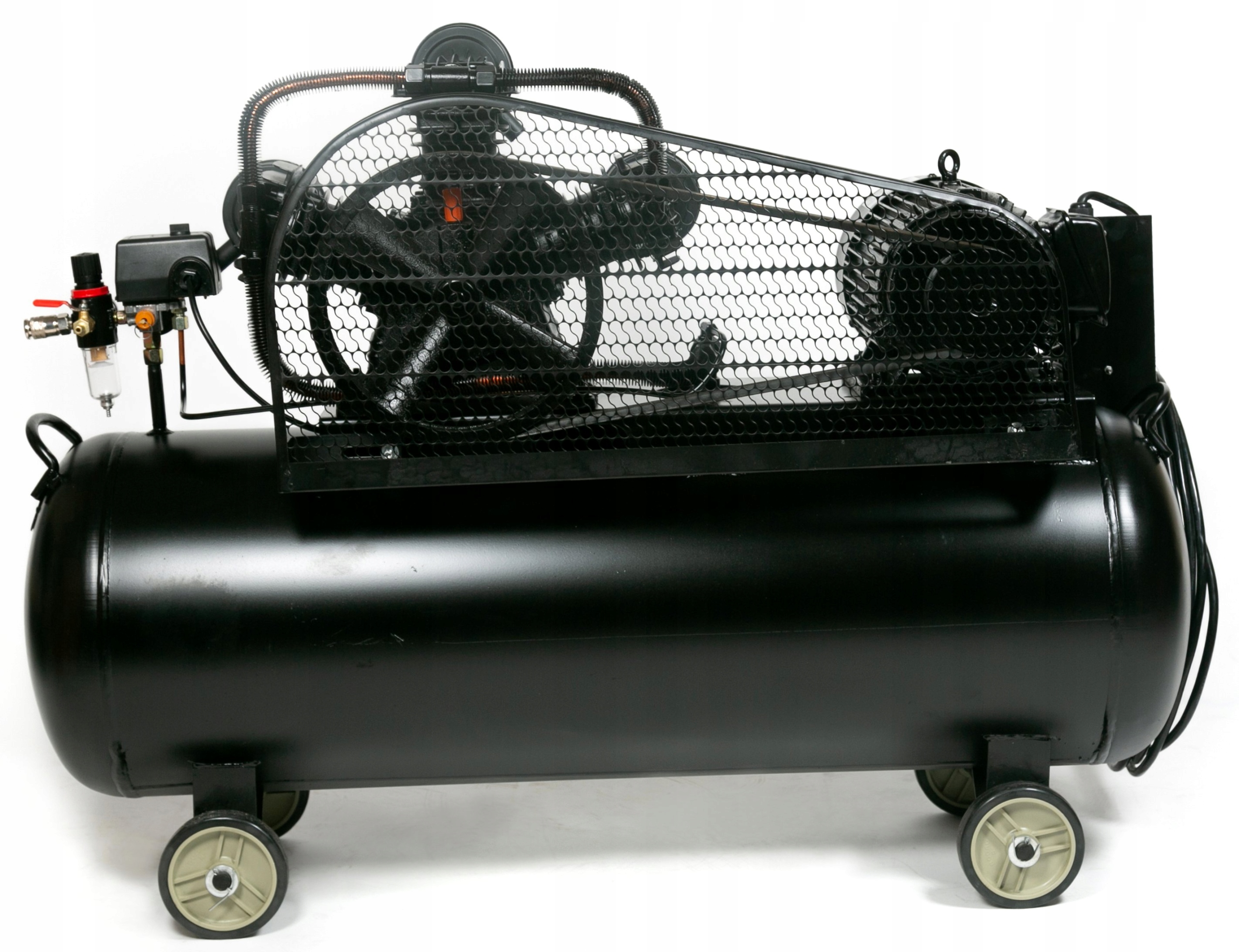 Kompresor olejowy sprężarka GERMAN 100L 2T 430L/MI Model XY365-110