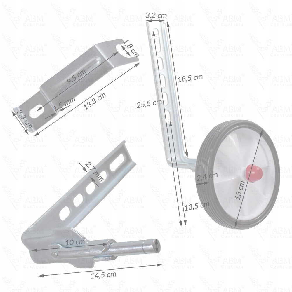 KÓŁKA BOCZNE DO ROWERKA 12-20 cali PODPOROWE ROWER Marka Carcommerce