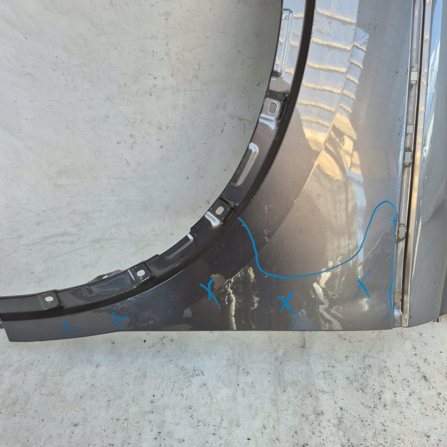 RENAULT KOLEOS II 16- fender left front front