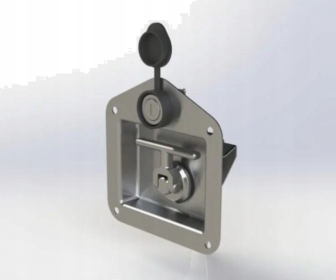 Zámek Nářaďové Schránky Chrom/nikl Se Zámkem Aymeks 42U2110