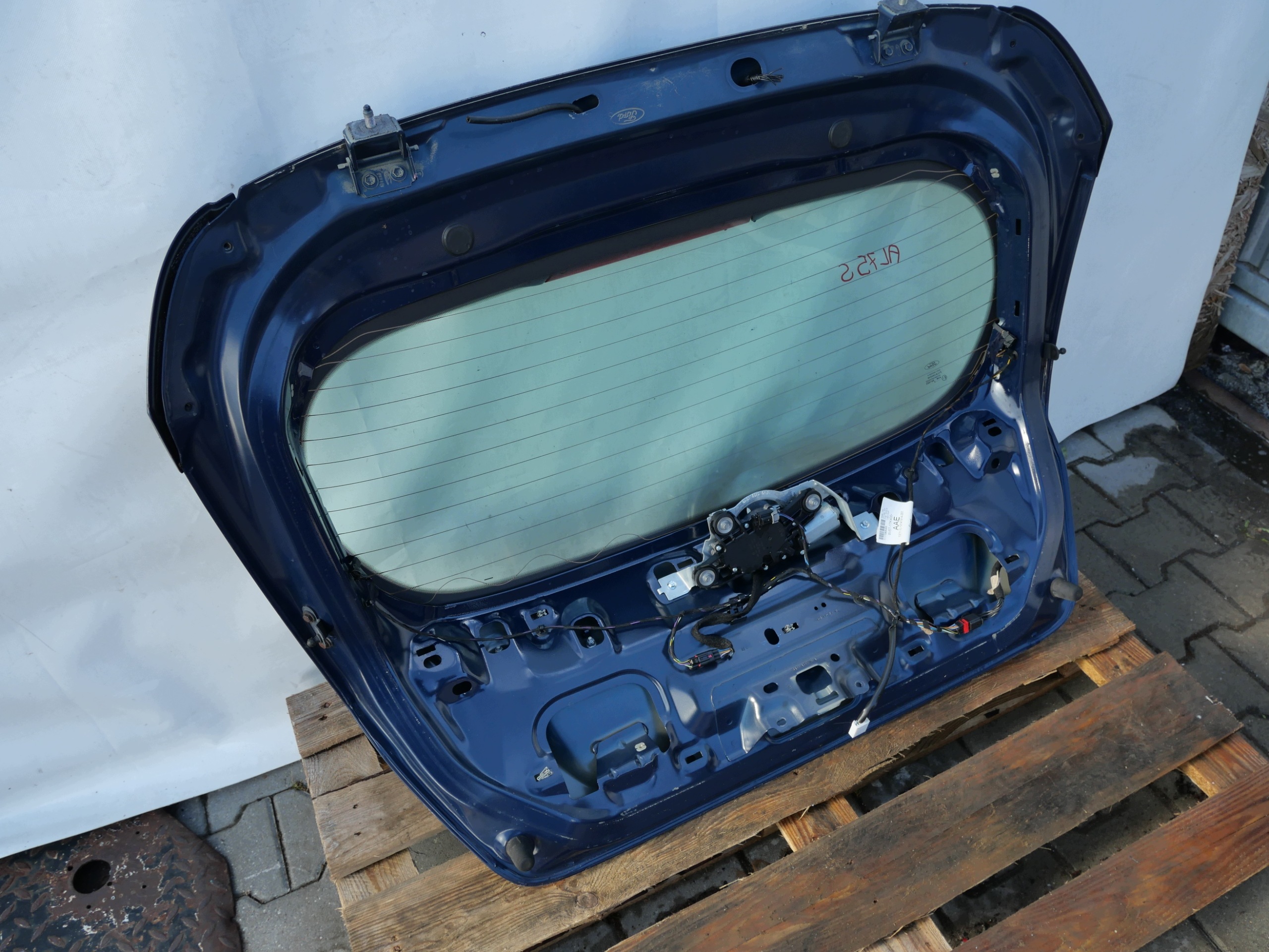 FORD FIESTA MK7 heckklappe kofferraumdeckel kofferraum