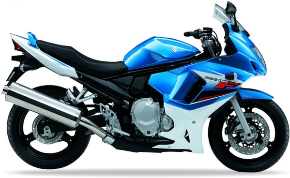Nálepky Na Motocykel Juula Pre Suzuki Gsx 650 F 2009 Modrá Biela Grl