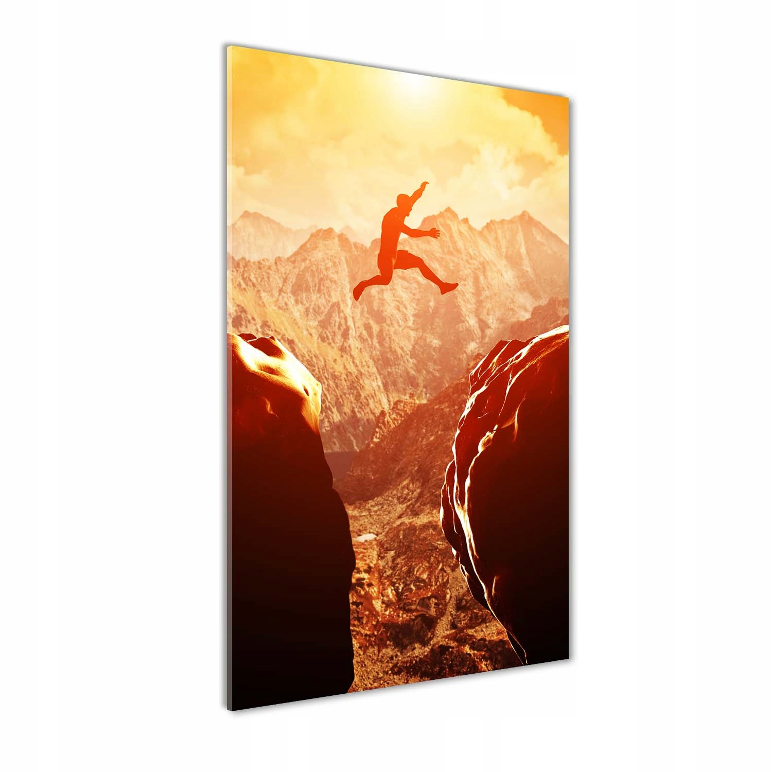 

Foto obraz akrylowy Skok nad przepaścią 50x100cm