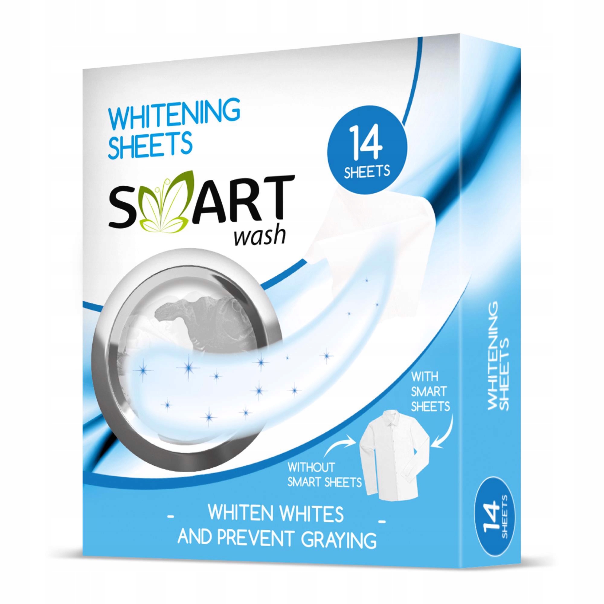 

Smart Chusteczki Do Prania (14) Wybielające