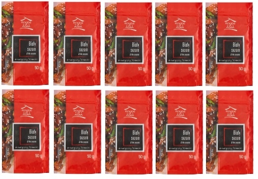 10x 50g House Of Asia Biały sezam Karton