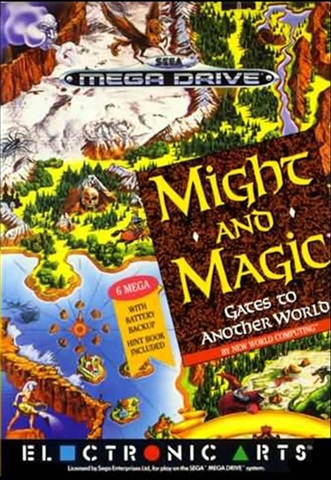 Might Magic - SEGA MEGA DRIVE SMD PAL PUDEŁKO
