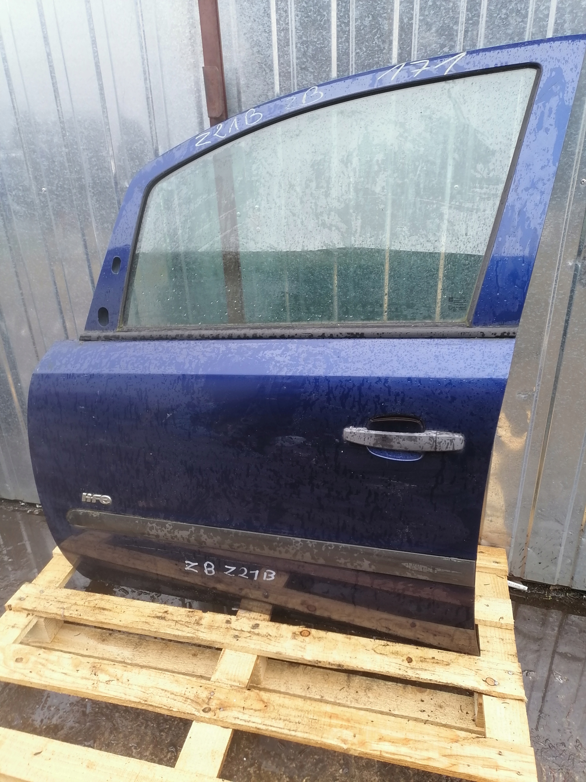 door left left front front OPEL ZAFIRA B Z21B