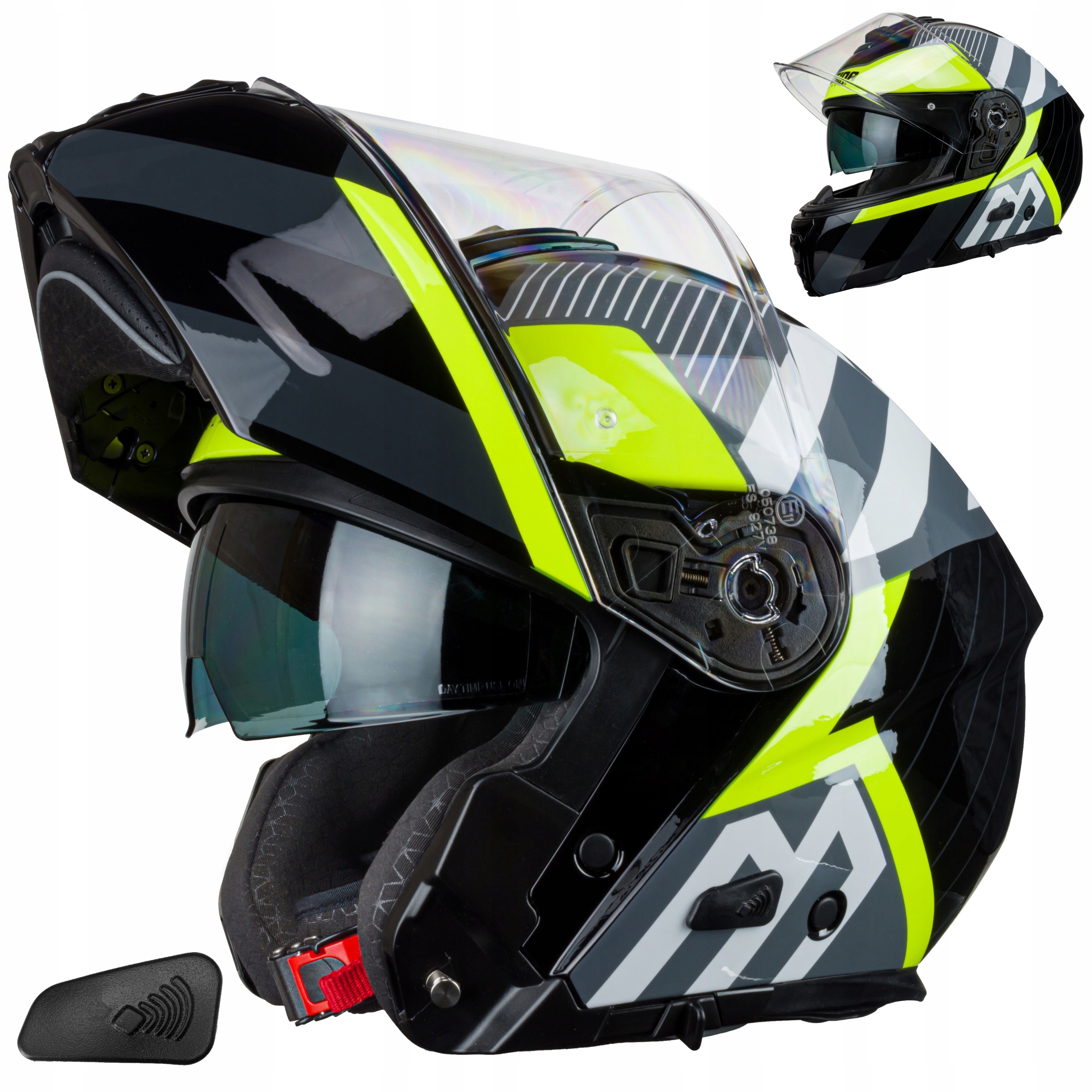 

Cassida Kask Motocyklowy Szczękowy Z Włókna Lekki