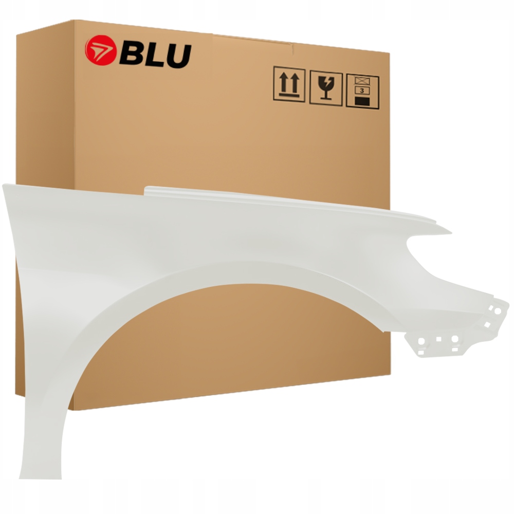 Blu Blatník Vw Passat CC LC9A pravý bílý 08-12 přední