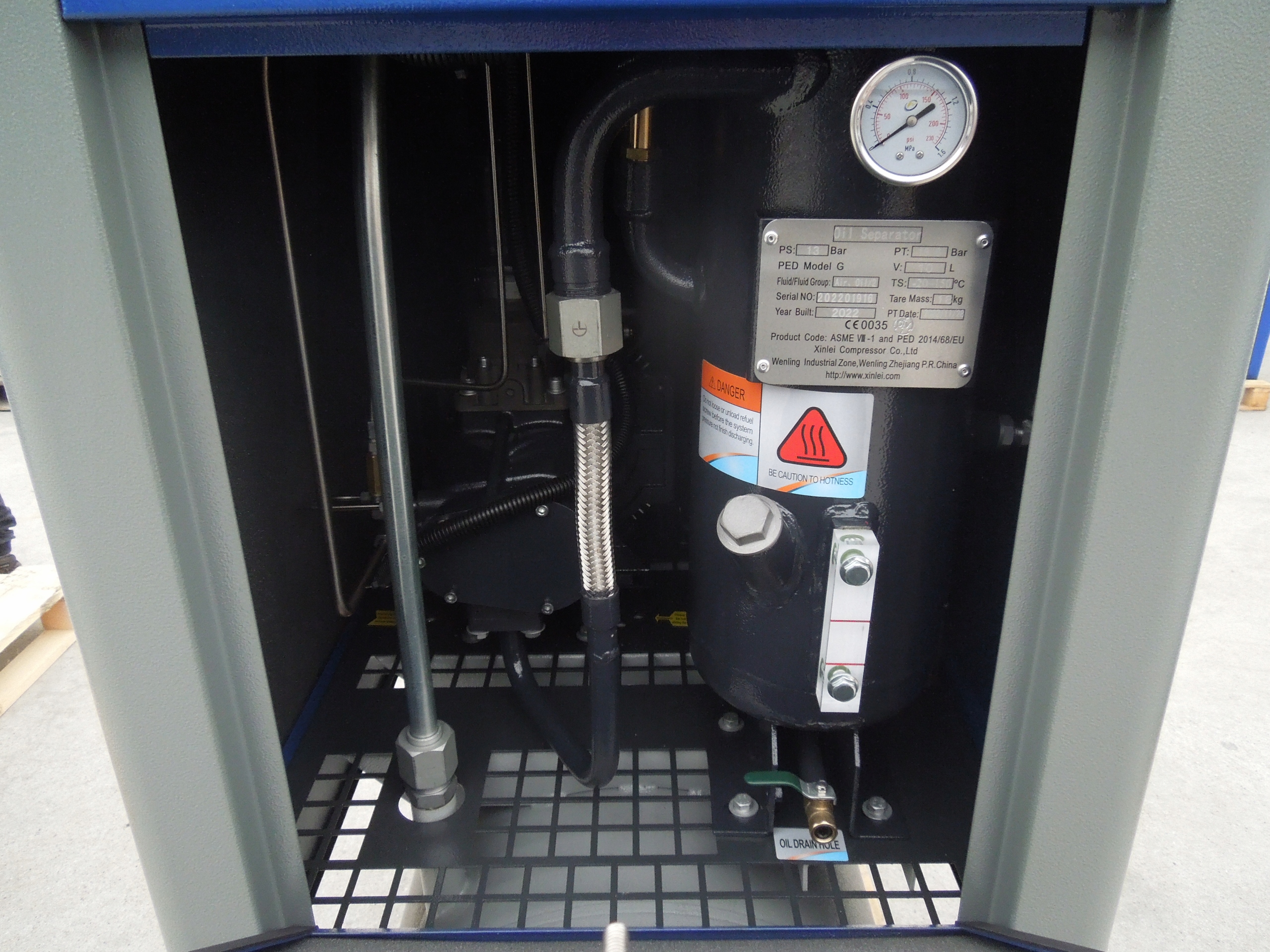 Kompresor olejowy Airpress Aps 7,5KW NOWA KOMPLET Model APS