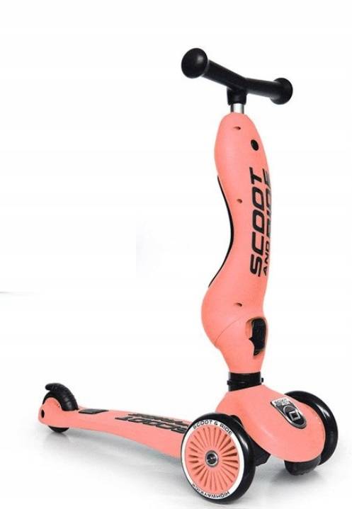 HULAJNOGA SCOOTANDRIDE HIGHWAYKICK PEACH 2w1 Marka Scoot and Ride