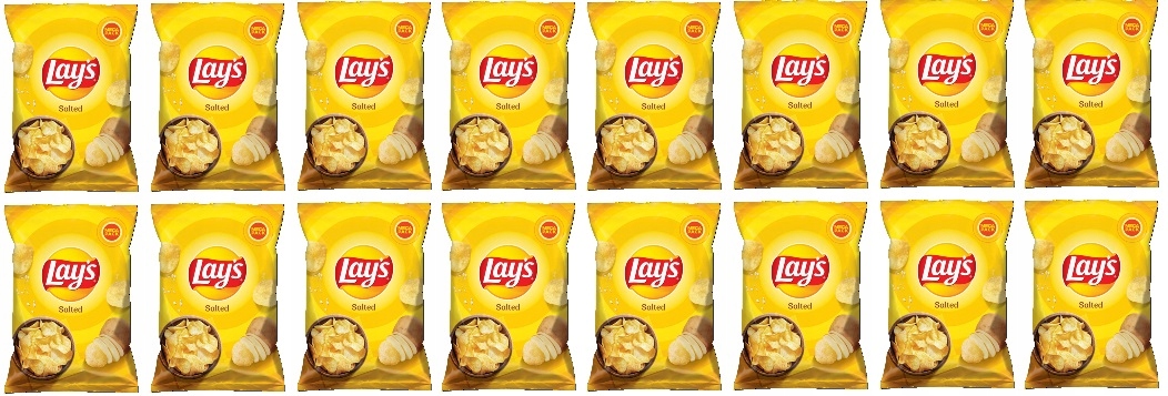 16x 200g Lay's Solone Chipsy sól Karton
