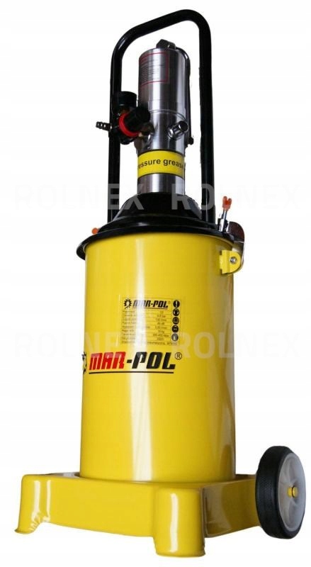 Pneumatická mazací pistole 12L Žlutá M78059