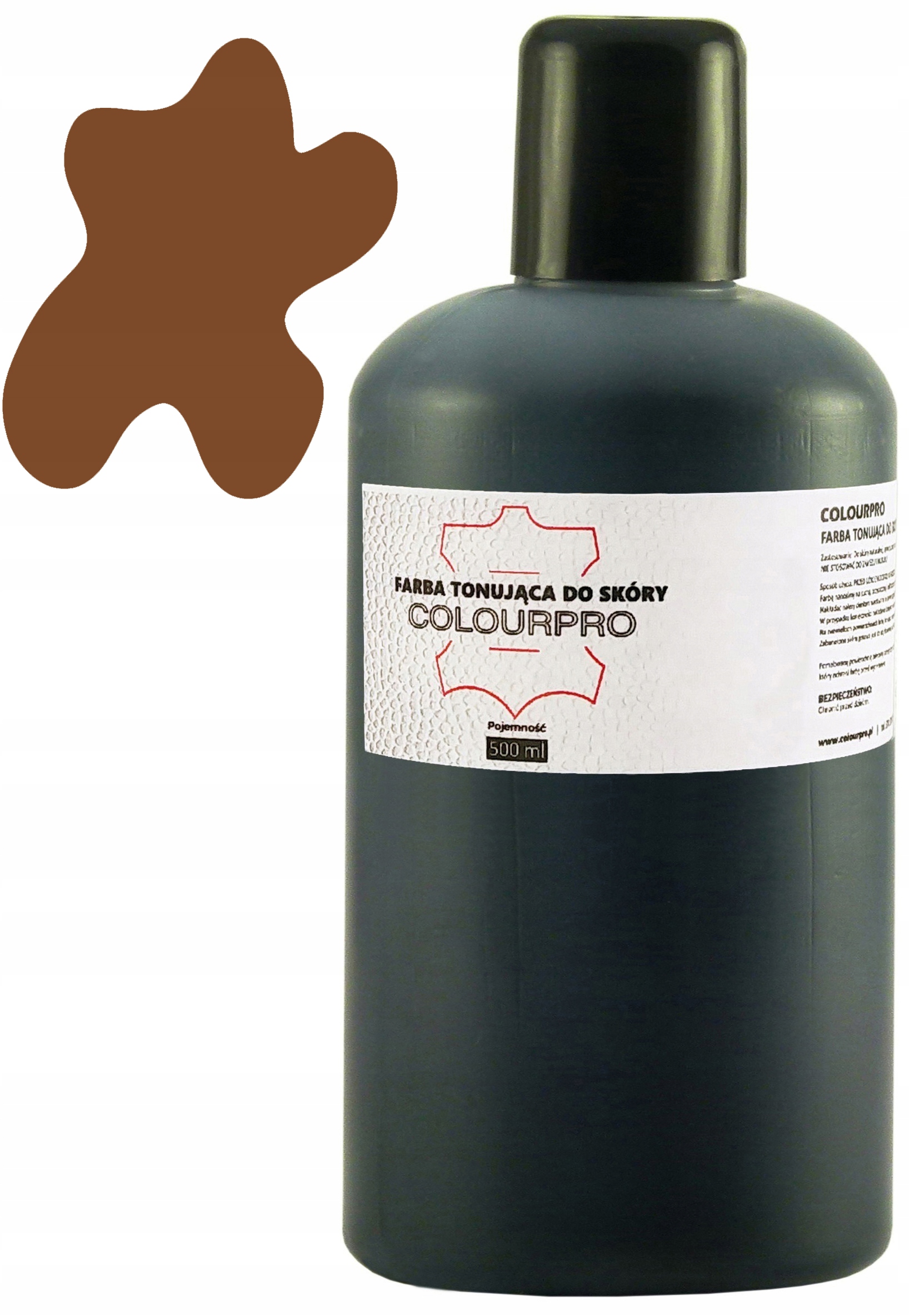 

Colourpro Farba Do Skóry Lakier Skóra 500ml