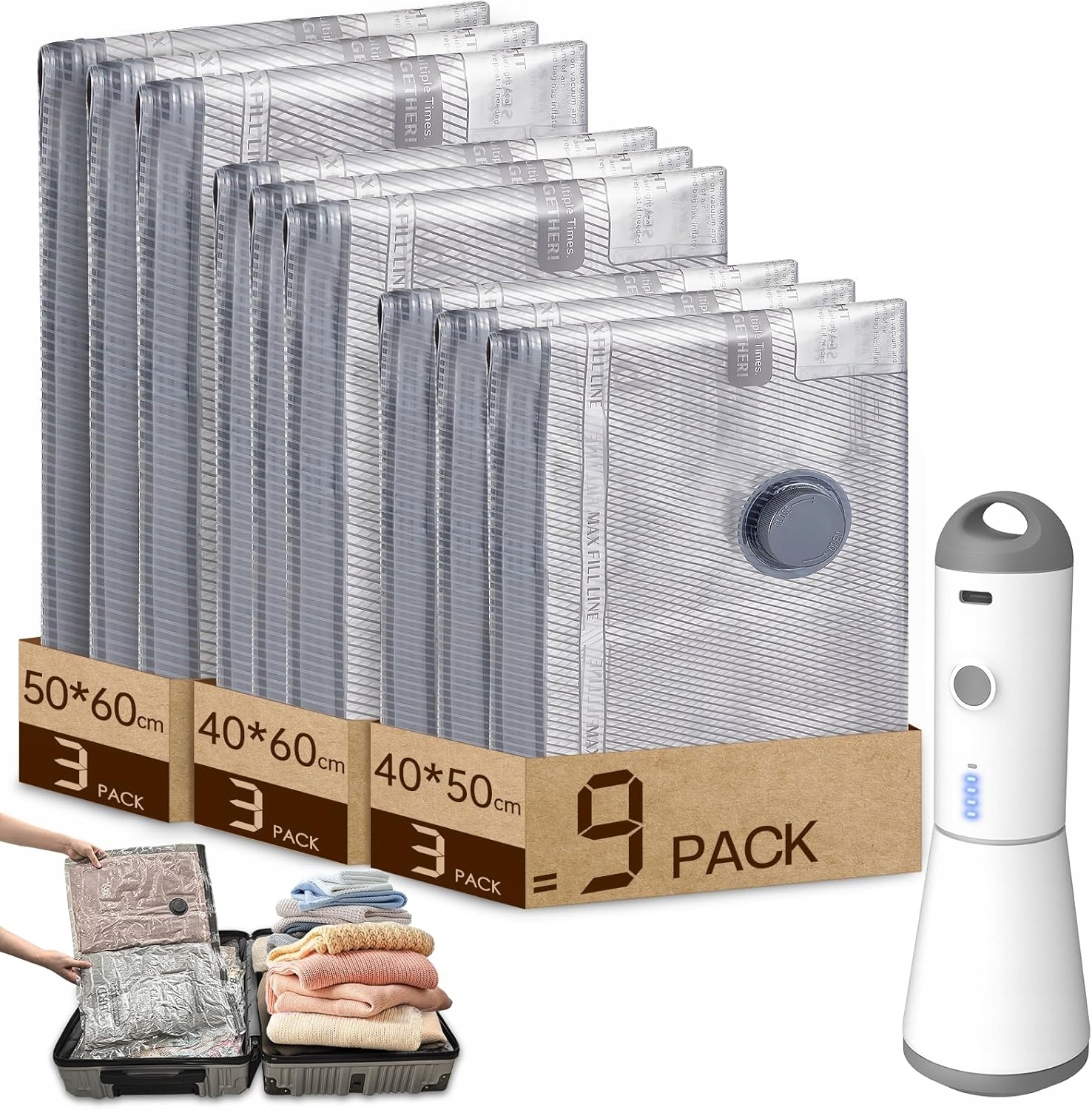 Levně Vakuové Pytle Na Oblečení Vacbird