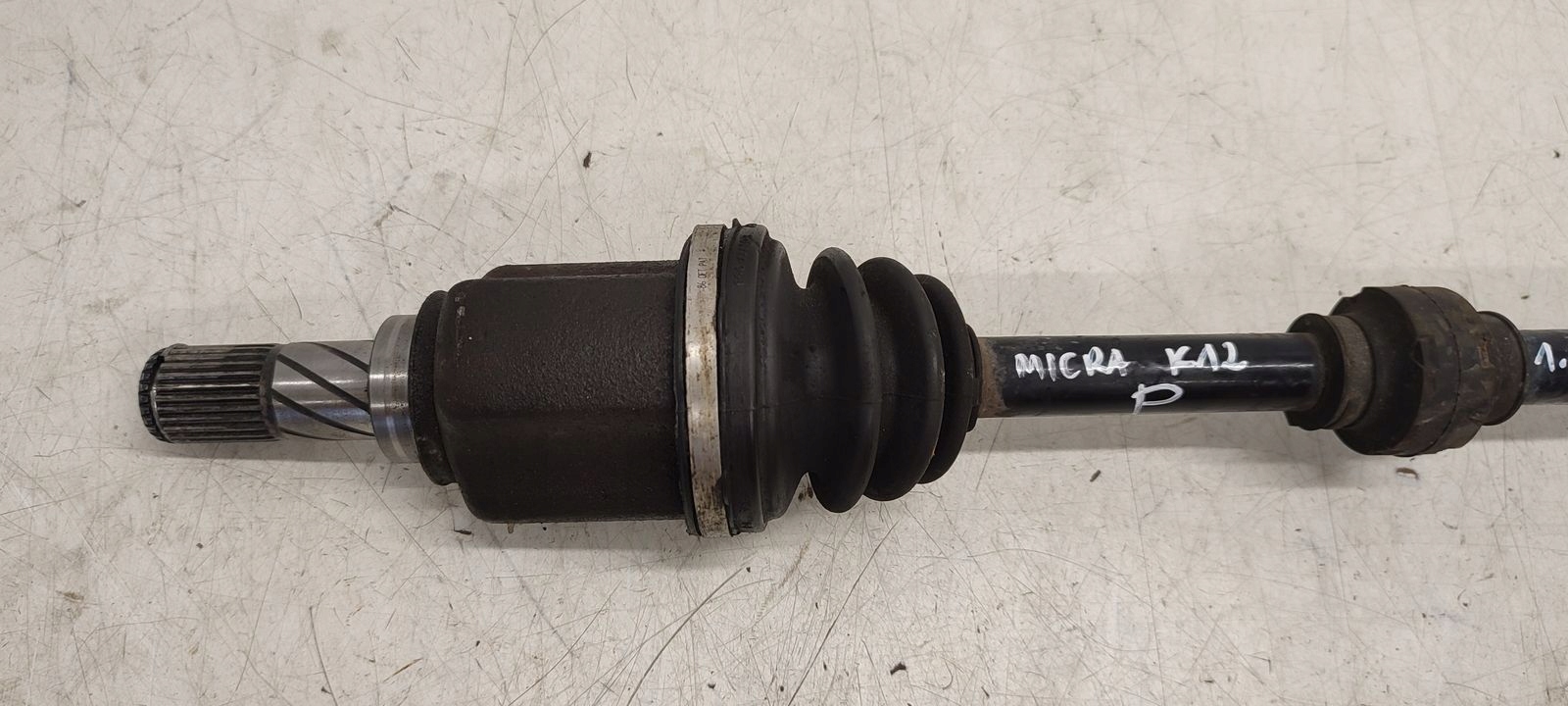 semi-axis right long Nissan Micra K12 1,2 12V 3D