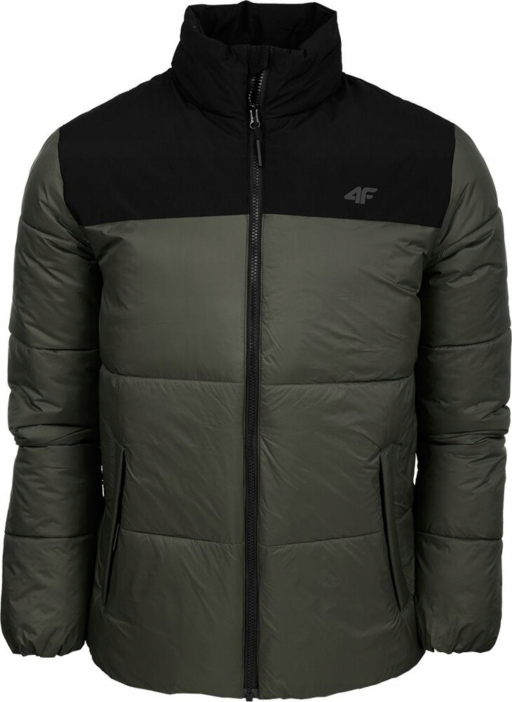Pánská Bunda 4F Khaki H4Z22 KUMP005 43S, velikost M