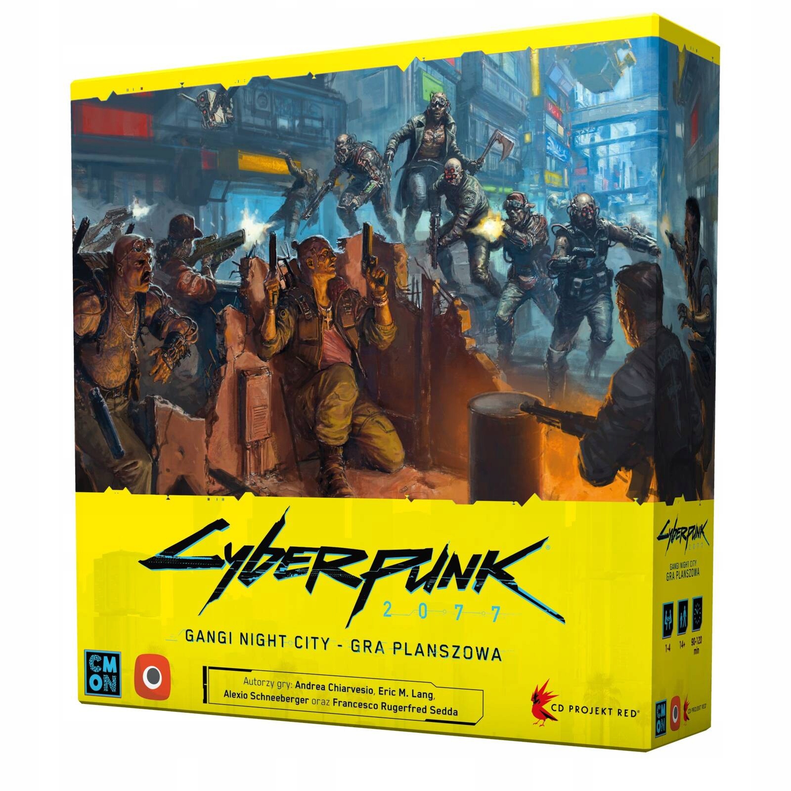 Cyberpunk 2077 Gangi Night City gra planszowa