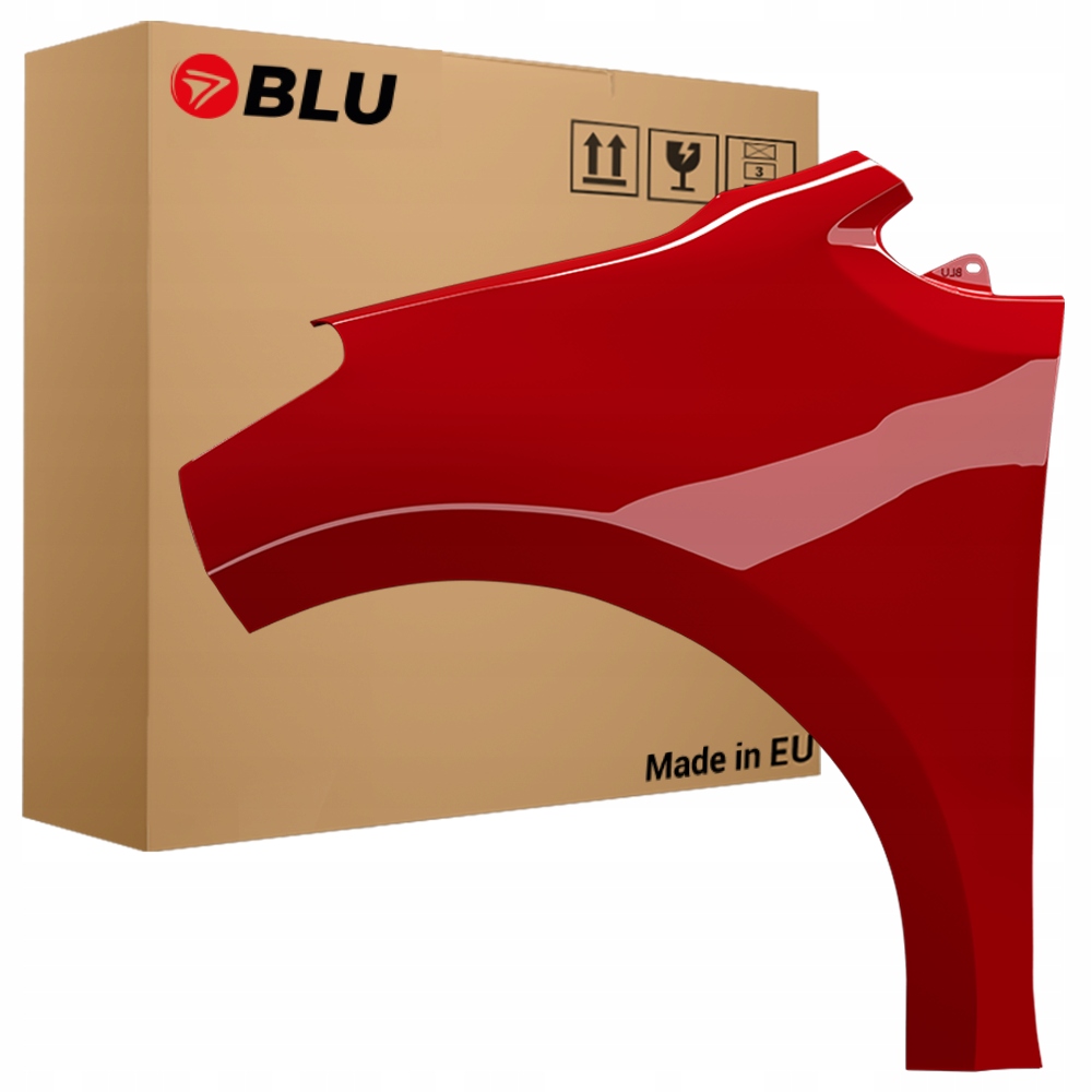 Blu Blatník Vw Up! LY3D levý červený 16- přední lift