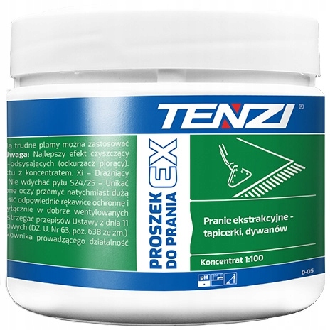 

Tenzi Proszek Do Prania Ex Dywany Tapicerki 0.5KG