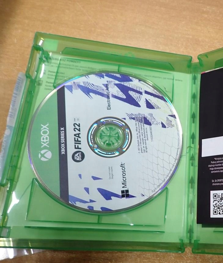 Gra EA FIFA 22 Xbox Series X Platforma Xbox Series X