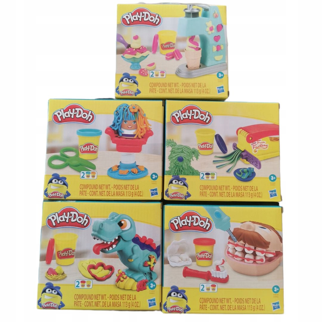 

Zestaw Ciastolina Playdoh 5SZT Klasyczne Mini