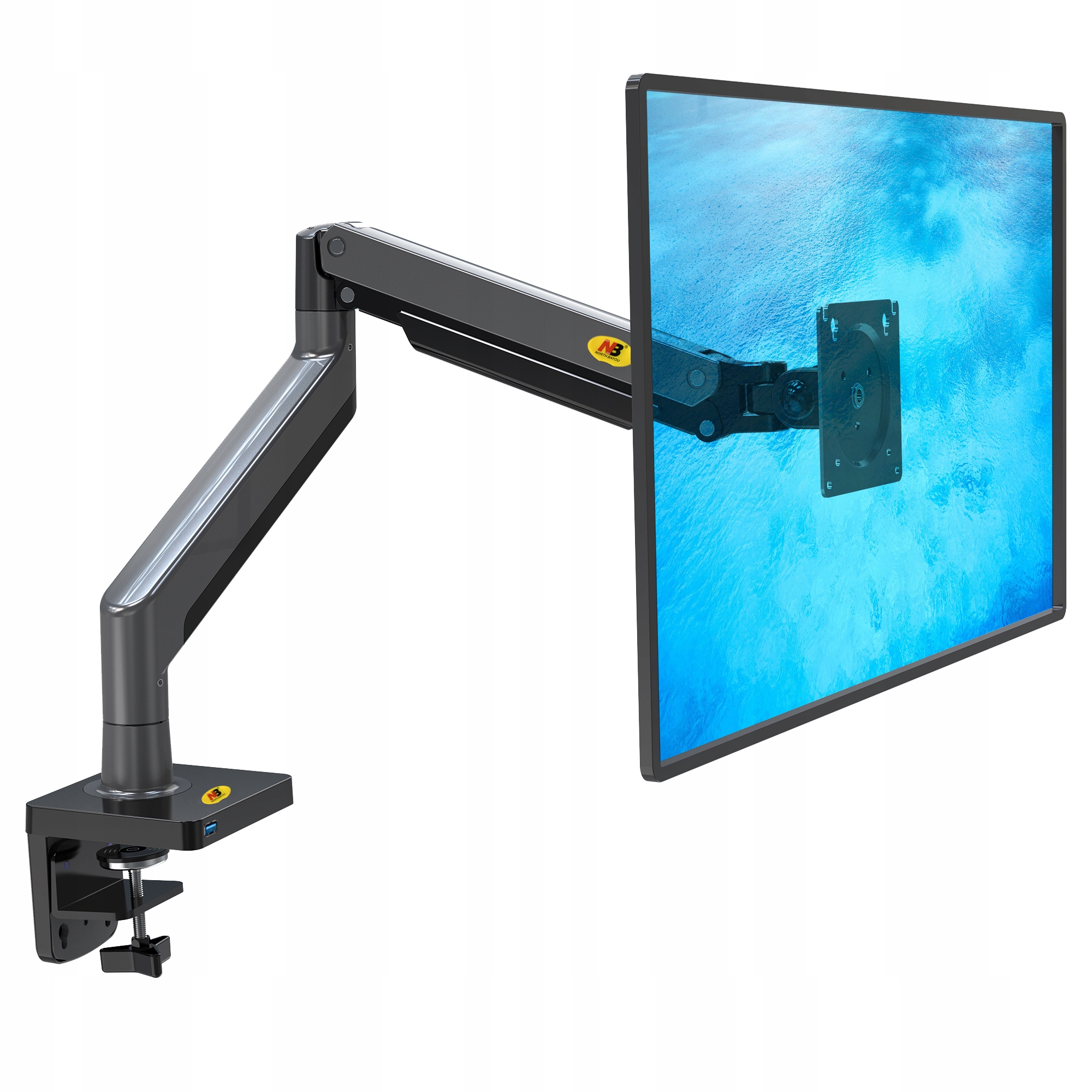 

Regulowany Uchwyt Biurkowy do Monitora LCD 22'-40'