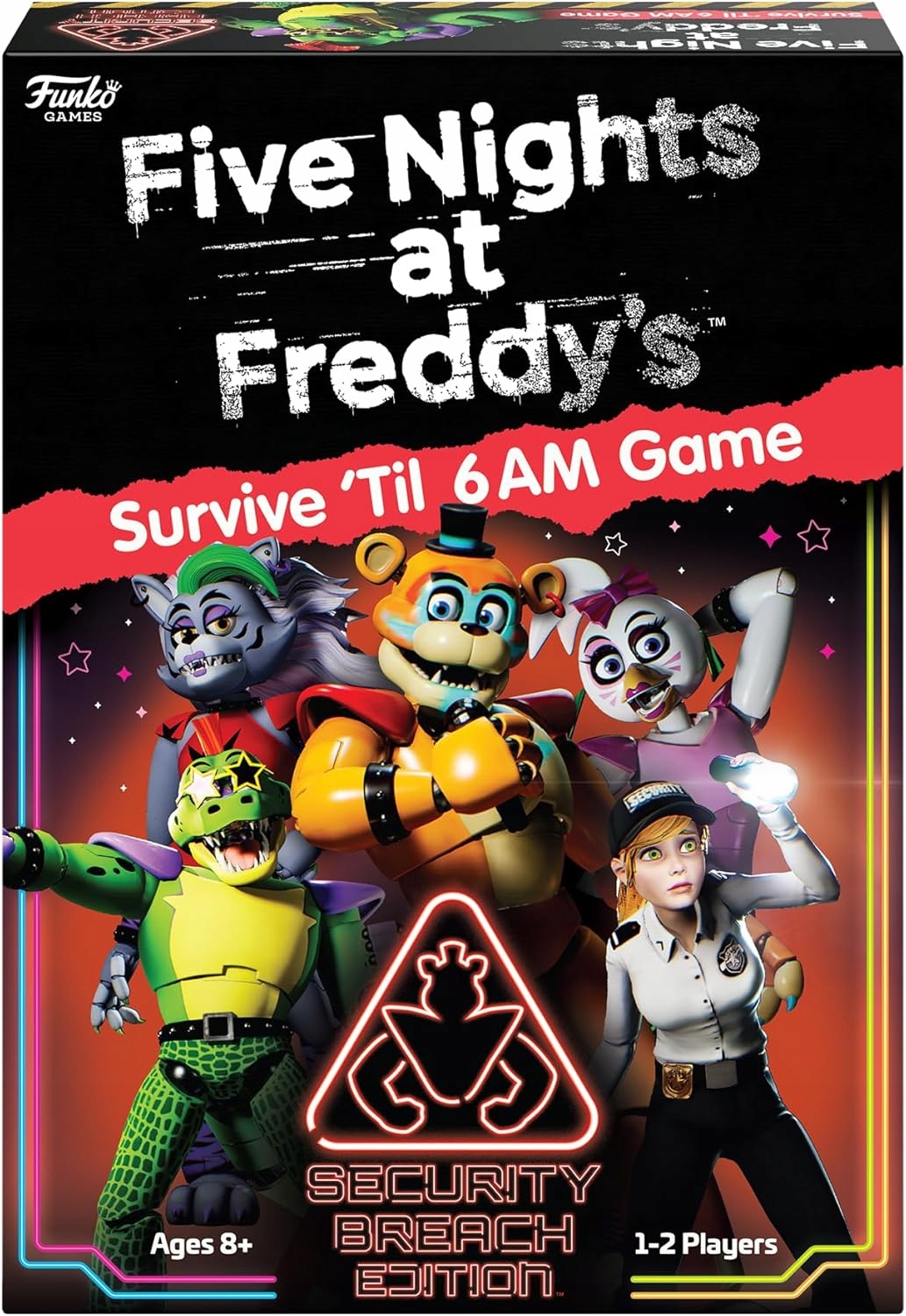 Gra Funko Games Fnaf Survive Survive 'Till 6AM Game (Security Breach Editio