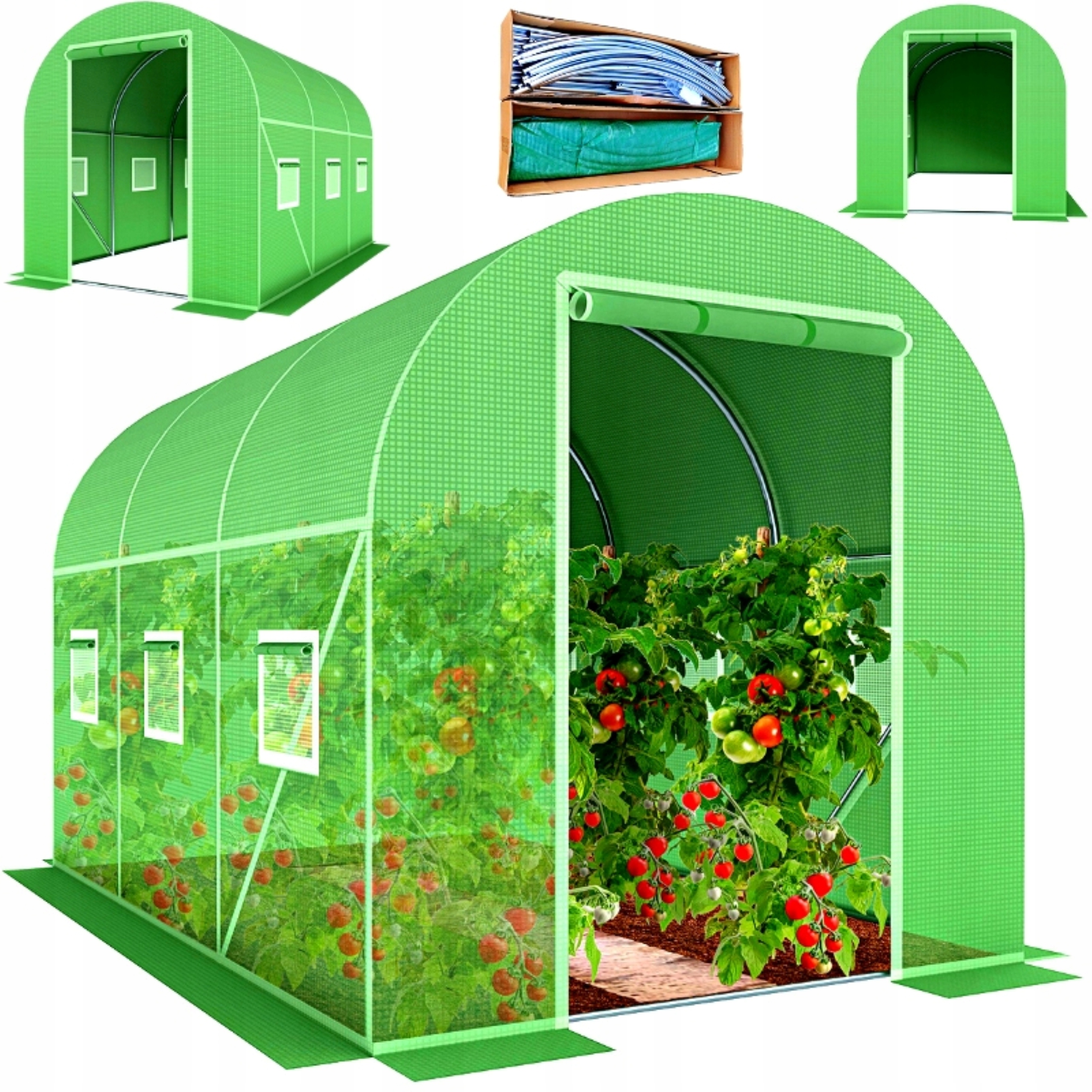 

Tunel Foliowy Ogrodowy Szklarnia Foliak 3x2 m