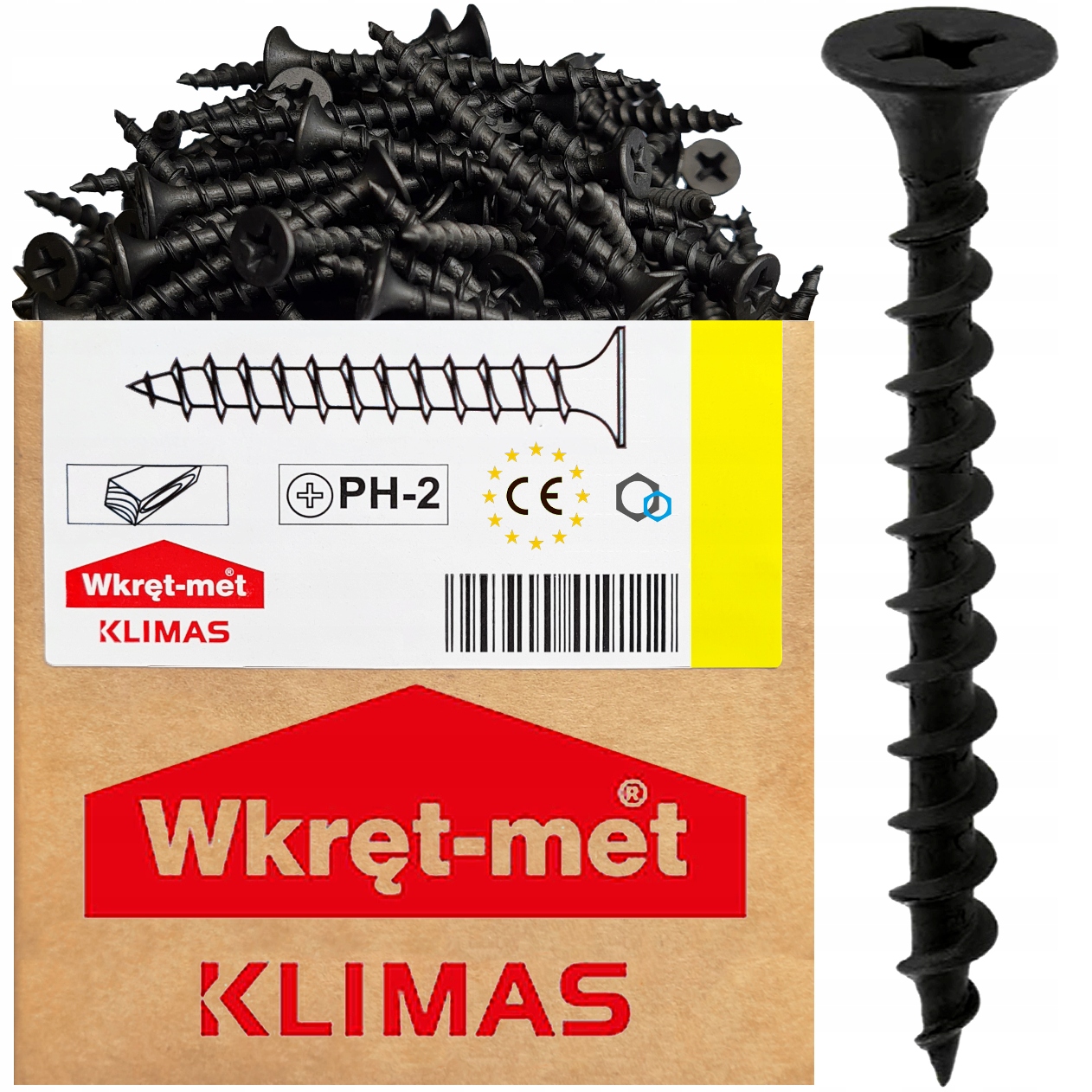 

Wkręty Do Płyt Karton Gips Drewno 3,5x35 1000sztuk