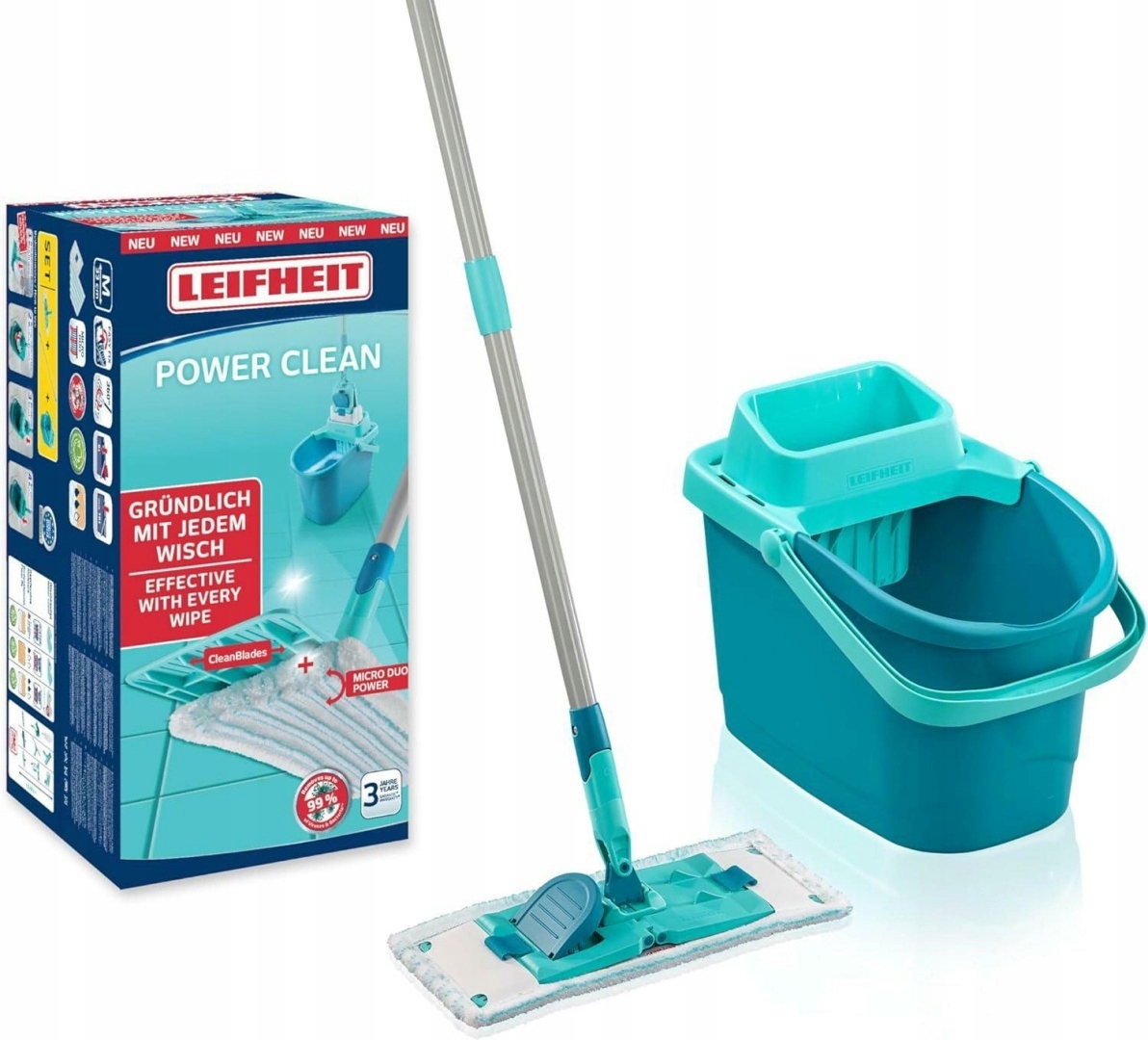 Leifheit Sada Power Clean Dárek Náplň Micro Duo 55515.