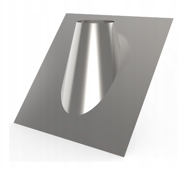 Ka Úhlový střešní přechod fi 250 35-50 st komínová vložka ocel kyselina Gr. 0,5 mm