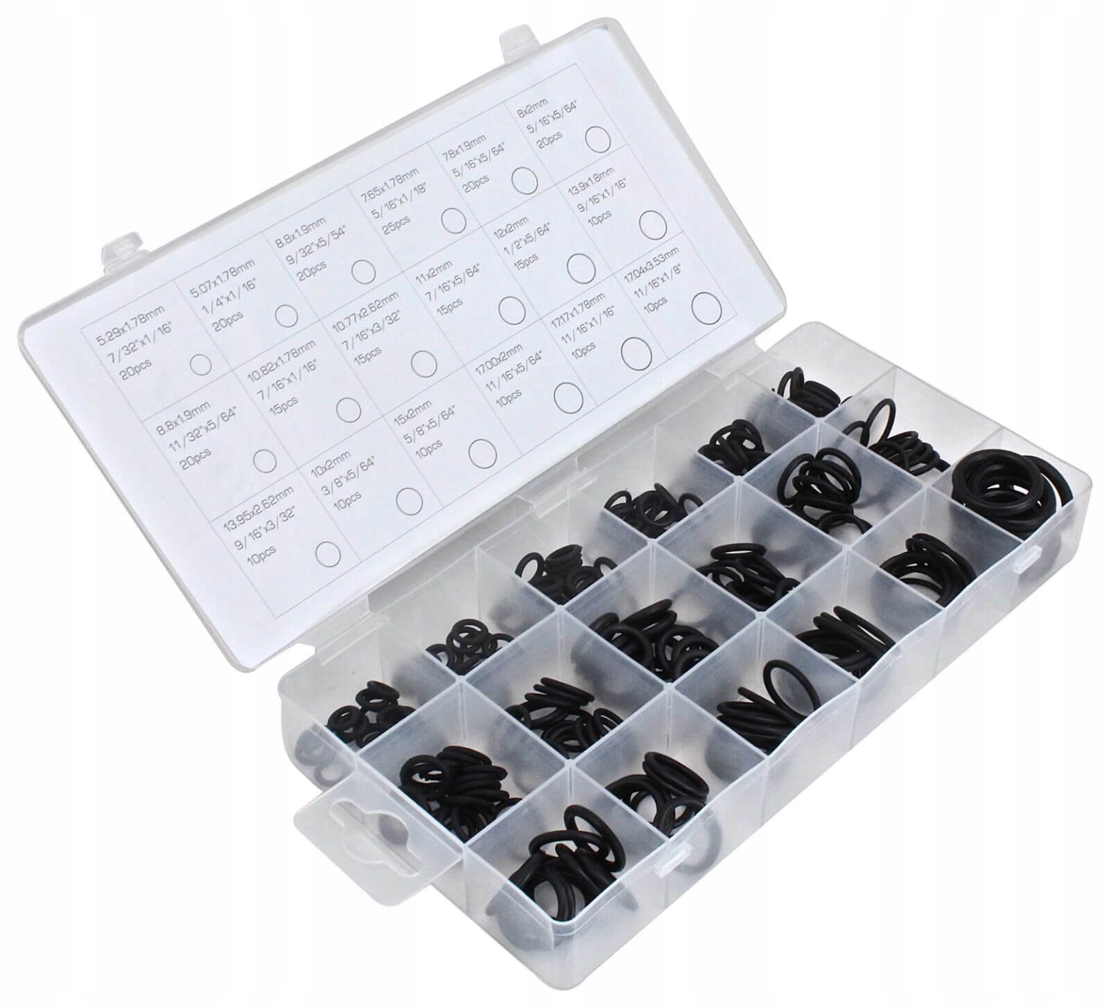 ORINGI O-RING ORINGÓW DO KLIMATYZACJI 270 SZT. EAN (GTIN) 5055563023503