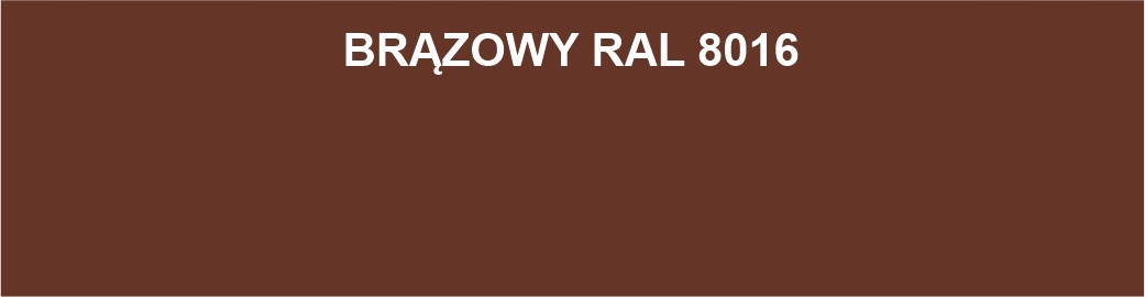 CHEMSTAL CYNKOR 2W1 GRUNTOEMALIA BRĄZ 8016 5L Kolor brązowy
