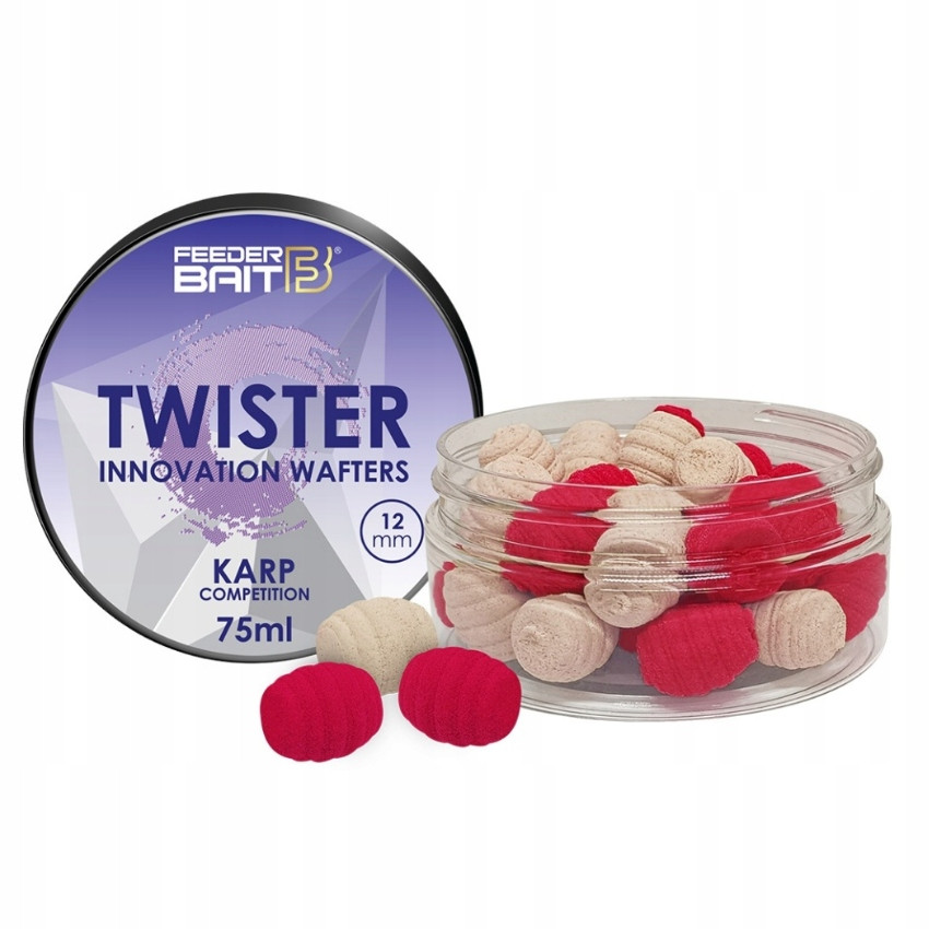 Przynęta Method Twister Wafters Feeder Bait Karp 12mm 75ml FB30-14