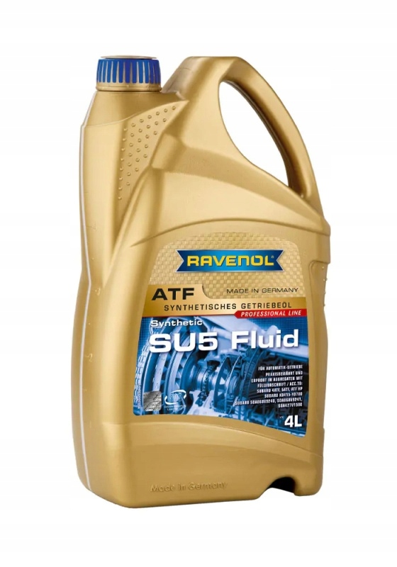 OLEJ RAVENOL ATF SU5 FLUID 4L SUBARU CZERWONY / PRZEKŁADNIOWY