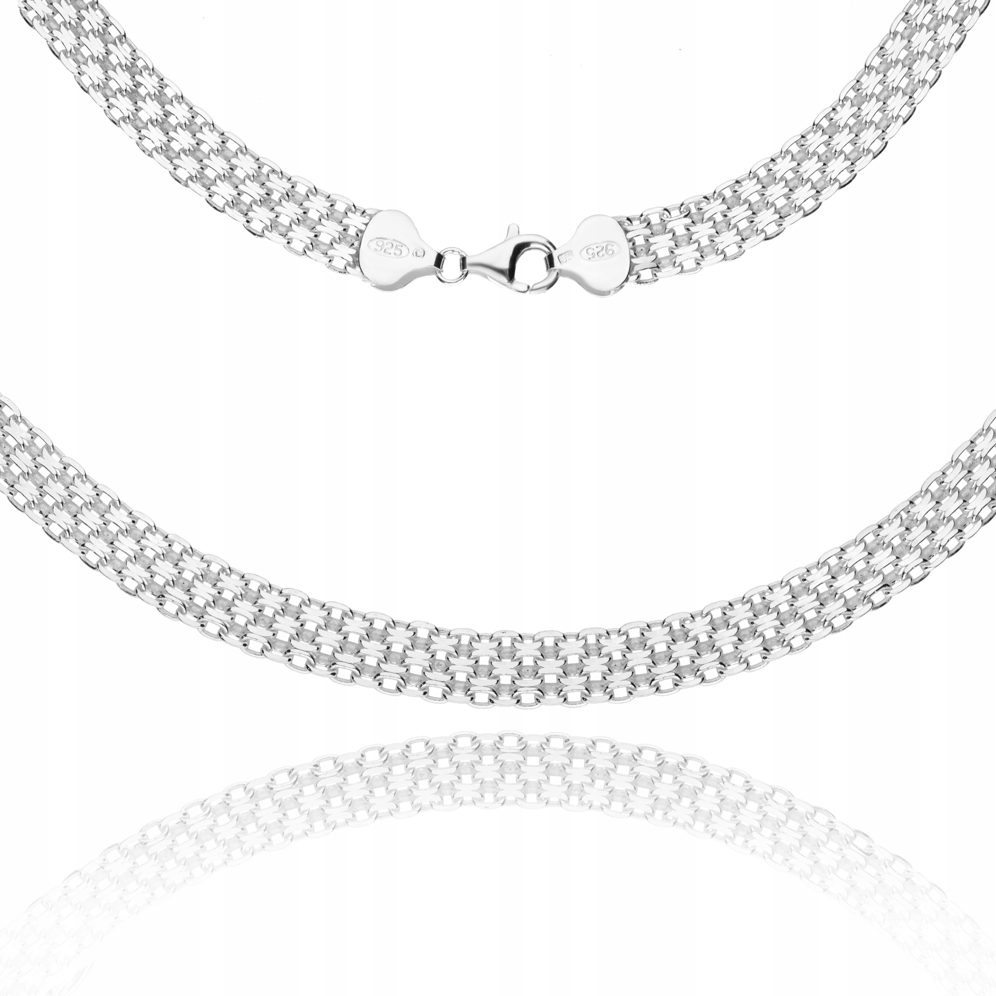 Bismark Řetízek Pánský Stříbrný 50