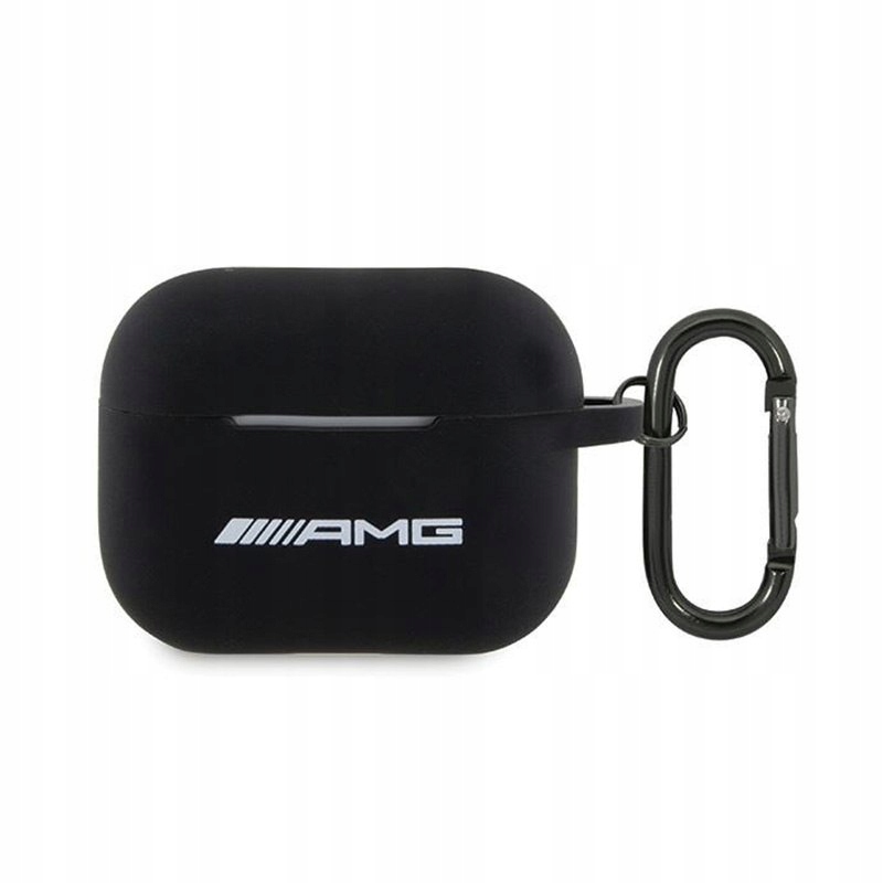 Amg Silicone Big Logo Etui AirPods Pro 2 (czarny)