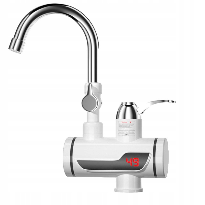 Przepływowy elektryczny podgrzewacz wody dom działka z prysznicem 3000W Ciśnienie wody 0.5 MPa