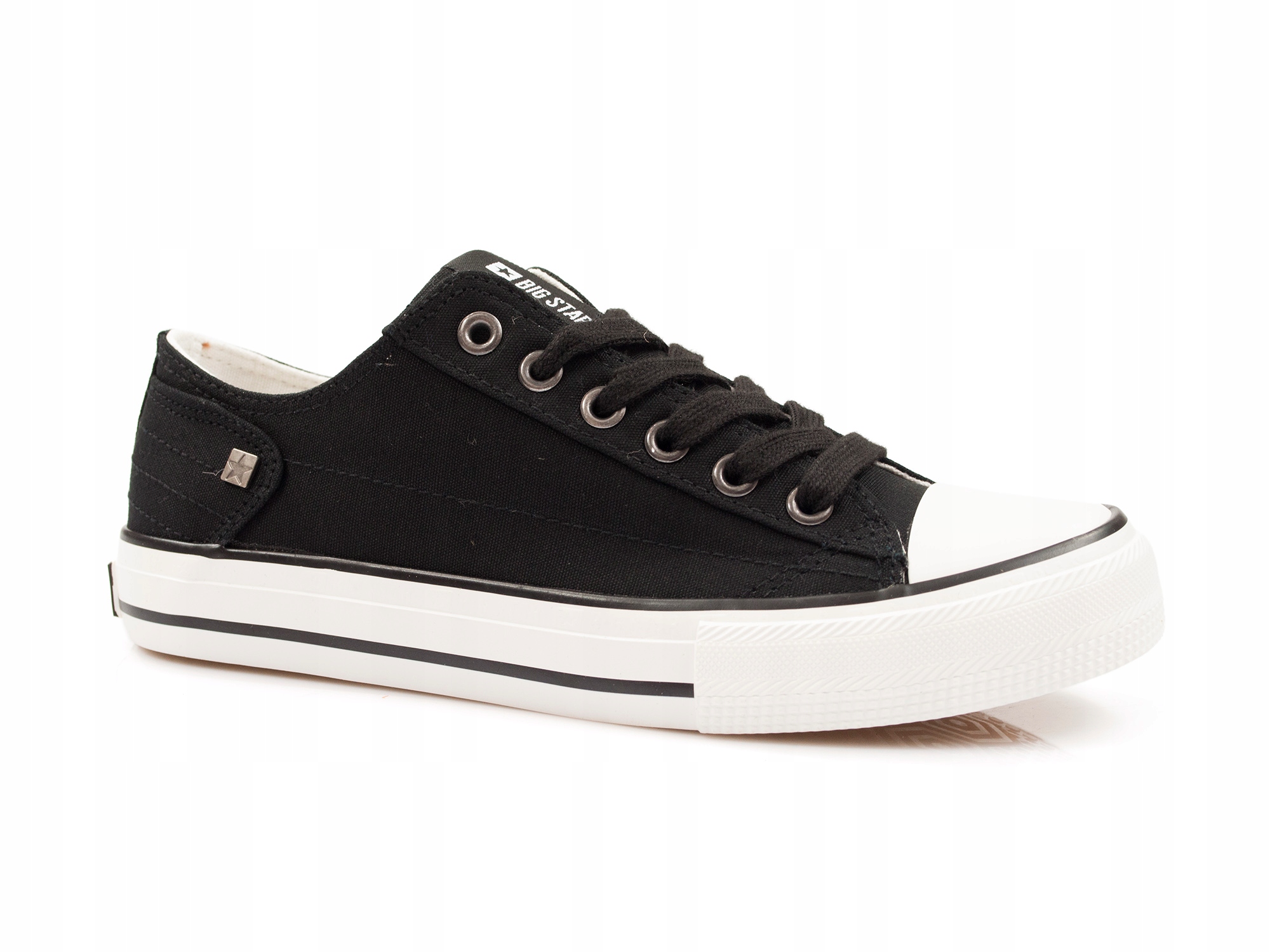 

Czarne trampki Big Star tekstylne sportowe buty